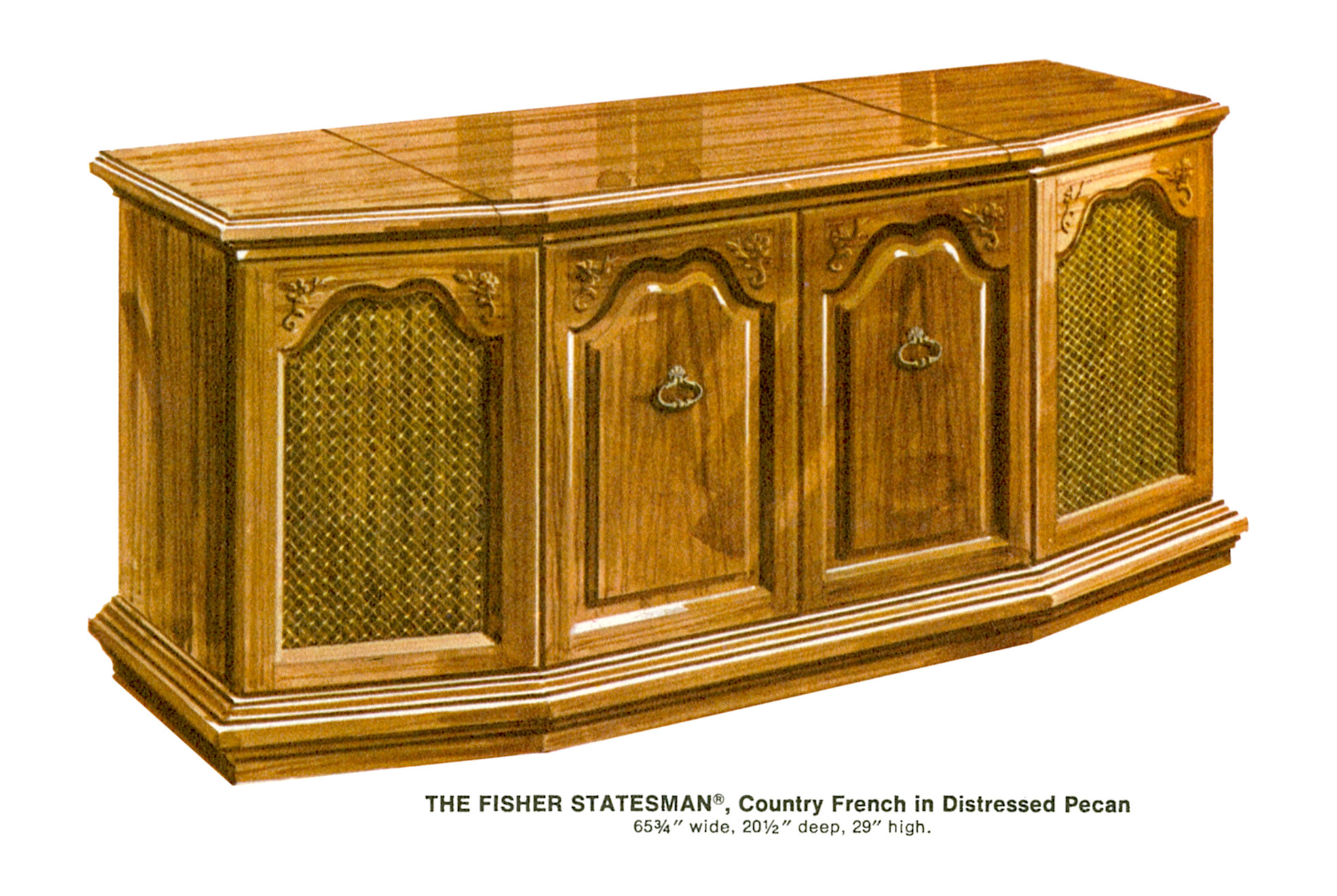 1967 Fisher S-692CF Statesman Country French Console